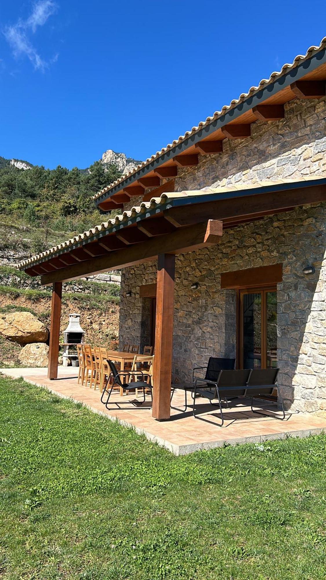 Casa De Les Escoles, Espinalbet - Alberga Castellar del Riu Екстериор снимка